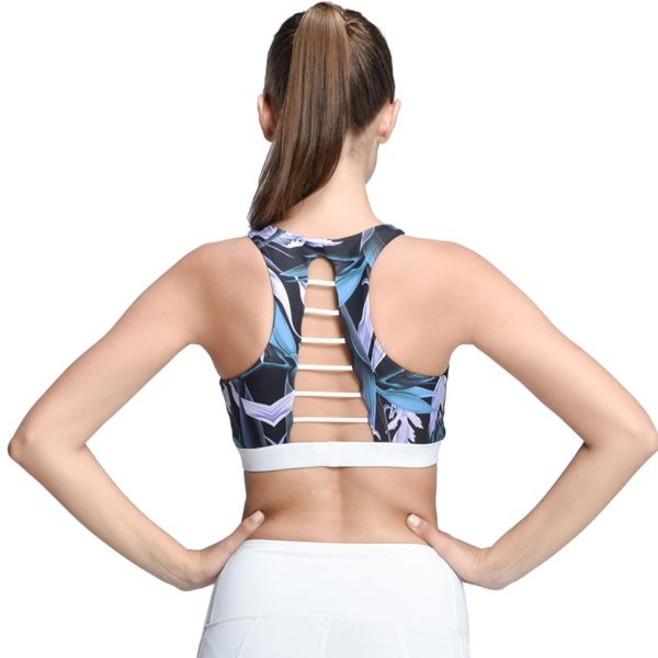 Cropped Women Yoga Bra - Image 2
