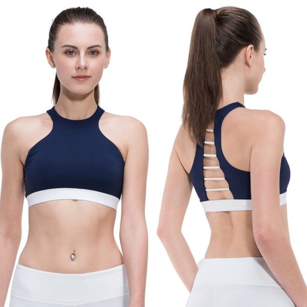 Cropped Women Yoga Bra - Image 4