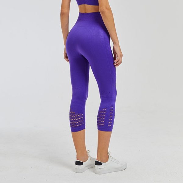 Fitness Cropped Leggings - Image 2