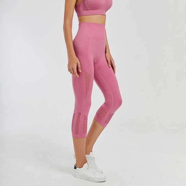 Fitness Cropped Leggings - Image 3