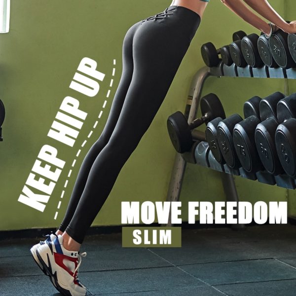 High Waist Tummy Control Leggings - Image 2