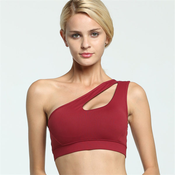 One Shoulder Sports Bra - Image 4