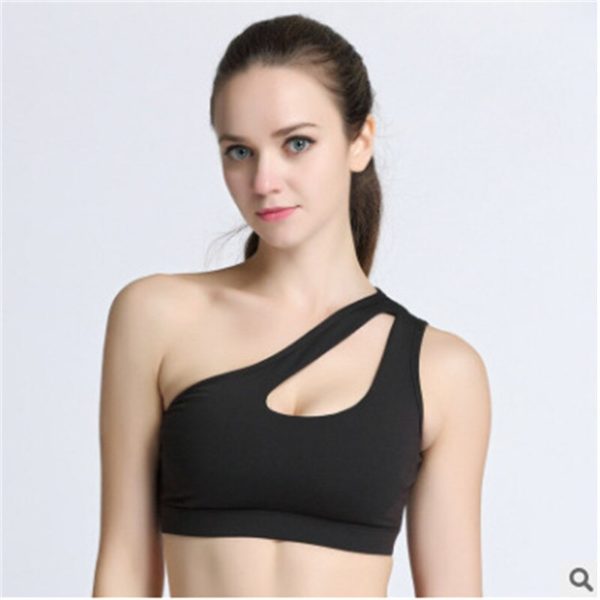One Shoulder Sports Bra