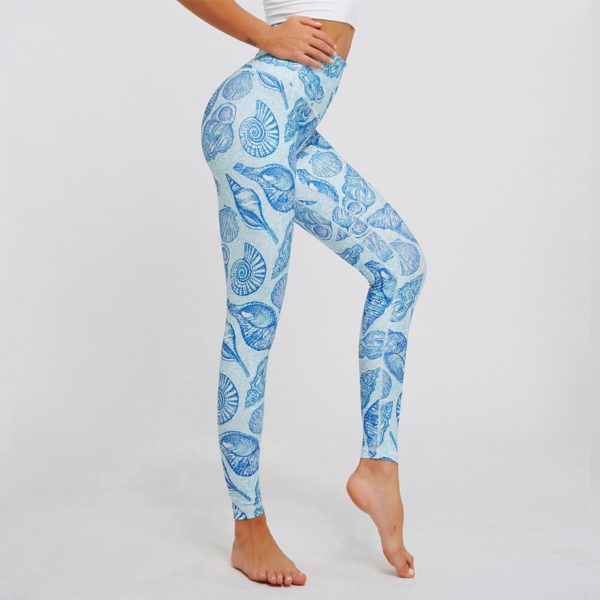 Ocean Animal Print Leggings - Image 4