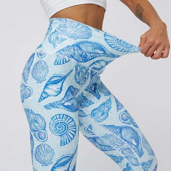 Ocean Animal Print Leggings - Image 6