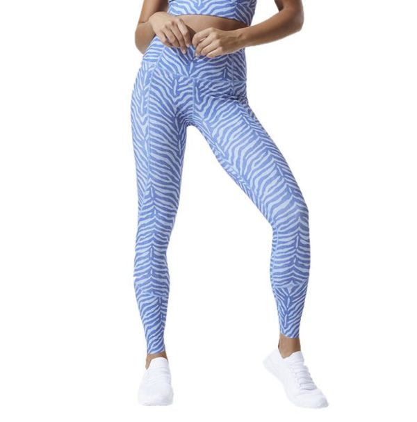 Stripe Printing Leggings - Image 2