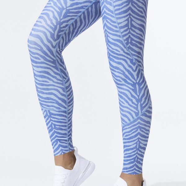 Stripe Printing Leggings - Image 5