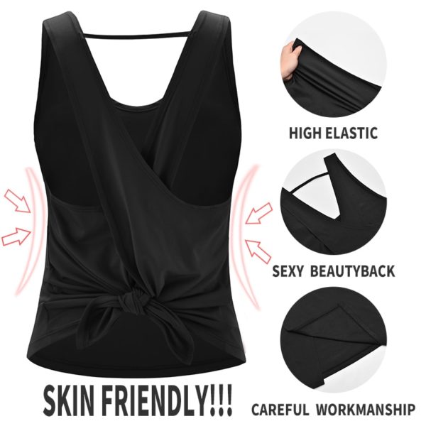 Yoga Vest Sport Tank - Image 5