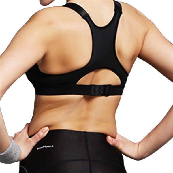 Zipper Push Up Sports Bras - Image 2