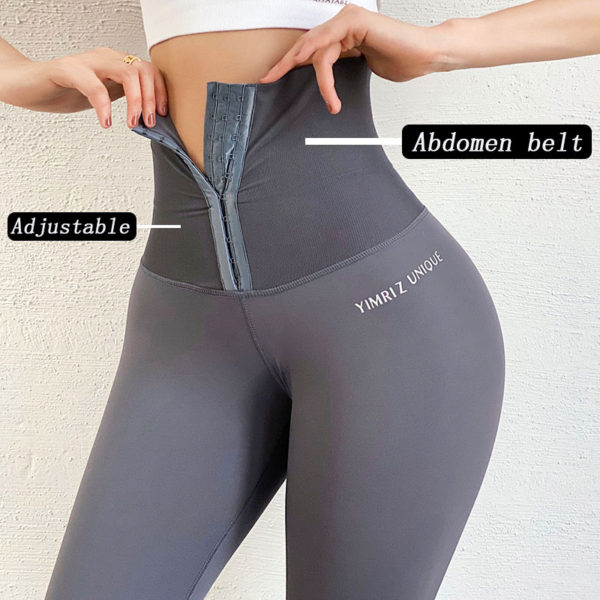 High Waist Compression Tights Sports Pants - Image 3