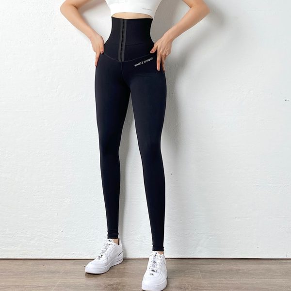 High Waist Compression Tights Sports Pants - Image 5